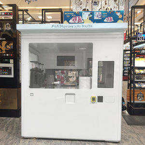 全自動スマートタッチスクリーン搭載高出力ポータブルロボットコーヒー自動販売機（カード決済対応） - Product Image 5