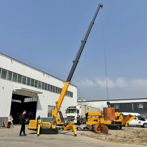 رافعة زحافة تلسكوبية هيدروليكية يمكن أن تدخل المصاعد وورش العمل رافعات عنكبوتية 5 أطنان و 8 أطنان - Product Image 5