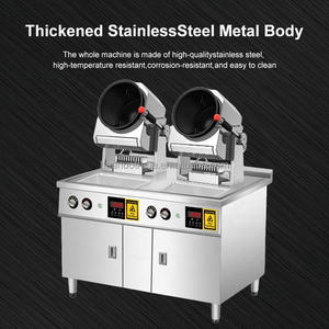 Restoran Dapur otomatis berputar Robot nasi tumis goreng mesin memasak makanan cerdas peralatan memasak Gas - Product Image 6