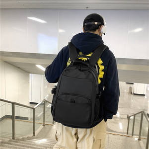 Nueva Mochila de Nailon para Hombre, Ligera, Gran Capacidad, Compartimento para Computadora, Color Sólido, Uso Diario, Informal de Negocios - Product Image 4