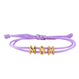 Braccialetto Fai-da-Te con Lettere a Bolle Intrecciate a Mano, Certificazione CE, Regalo per San Valentino e <span class=keywords><strong>Festa</strong></span> della <span class=keywords><strong>Mamma</strong></span> - Product Image 6