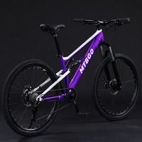 Vélo de montagne pour jeunes et adultes, cadre en acier souple, freins à disque avant et arrière, qualité supérieure, vente en gros, conduite sécurisée