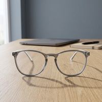 SU3751B gafas de sol con montura cuadrada PC con resorte