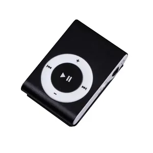 Wholesale MP3 Player Mini Sport Portable Metal Clip Music Usb Mp3 Player