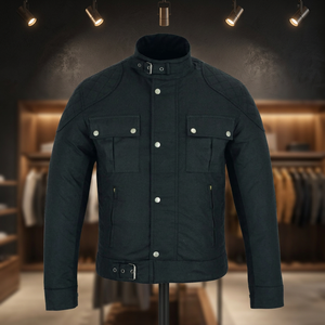 Unisex Black Full Sleeve <b>Motorcycle</b> <b>Jacket</b> Windproof Quick Dry Polyester <b>Summer</b> Riding - Product Image 4