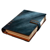 Carnet de notes haut de gamme A5 avec logo personnalisé du fabricant, journal de bureau créatif avec boucle, personnalisation professionnelle