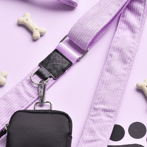 طوق الكلب Corduroy تسخير Coowone طوق الكلب الحيوانات الأليفة الياقات Dachshund الأرجواني تسخير الكلب مخصص مجموعات المقود اكسسوارات الكلب - Product Image 3