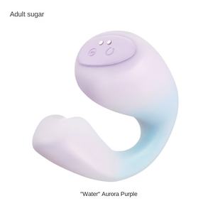 Volwassen Snoep Gefluister Telescopische Vibrator Dubbele Sextoy Met Vloed Met Vrouwelijke Masturbator Seksspeeltje - Product Image 6