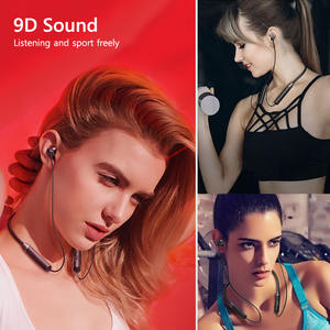 무선 V5.0 스포츠 땀 방지 이어폰 소음 차단 이어버드 S9/S8 노트 8/7 및 안드로이드 스마트폰 호환 - Product Image 2