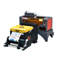 Machine d'impression DTF 4 couleurs Double tête XP600 30CM A3 + DTF Printer Pet Film Transfer Printer for All Textile T-shirt Printer