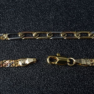 Bijoux de mode Dubaï Haute qualité Plaqué or 14 carats Chaîne à maillons Maxi Collier statement tendance Unisexe - Product Image 4