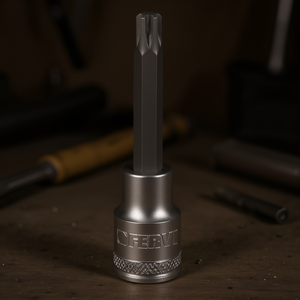 Fervi Torx Bit <b>Socket</b> 10mm Long Shank For Wrench Use - Product Image 3