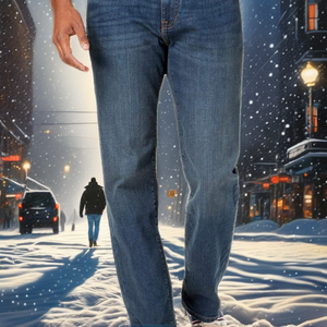 Pantalones Deportivos de Mezclilla para Hombre, Estilo Hip Hop Y2K 2026, Casuales, Modernos, con Diseño Único de Perlas en el Bolsillo, Ligeros, para Uso Diario - Product Image 2