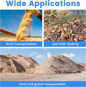 Bolsa a Granel FIBC Huamaohengchun de 1 Tonelada, 35x35x43 Pulgadas, Capacidad de Carga 2000 Libras, Factor de Seguridad 5:1, Fondo Plano Cónico, Bolsas Resistentes - Product Image 3