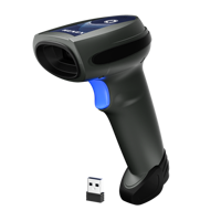 USB 2.4G Kablosuz WiFi 2D Barkod Tarayıcı TCP UDP Ağ Eller Serbest Otomatik Algılama Barkod Okuyucu 2D QR Tarama Tabancası