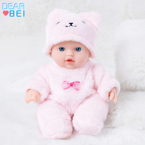 Nouvel ensemble populaire de poupées reborn en vinyle de 20 cm, adorable ours en peluche réaliste, jouet pour bébé pour filles, jeu d'imitation, cadeau d'anniversaire - Product Image 4