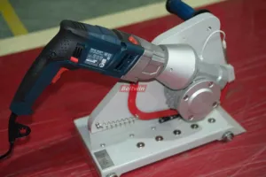 Machine de découpe de bande transporteuse en caoutchouc, conception portable, pour l'exploitation minière, la logistique et la maintenance sur site, 220V, garantie 1 an - Product Image 5
