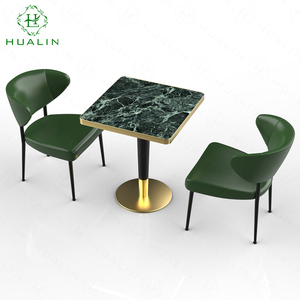 Hualin phong cách hiện đại khách sạn Cafe Bar chủ đề nhà hàng bàn ăn ghế ăn đặt bàn ăn đá thiêu kết - Product Image 3