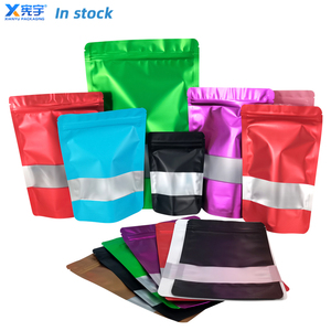 Bolsa de Embalaje de Plástico con Cierre Hermético y Ventana <span class=keywords><strong>para</strong></span> Alimentos, Personalizable con Logotipo, de Aluminio Colorido, Resistente a Olores - Product Image 5
