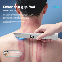 Nouveau Masseur Électrique Portable Gua Sha pour Fascias, Appareil de Vibration Chauffant, USB, Grande Autonomie, Soulagement Musculaire, Grattage Corporel