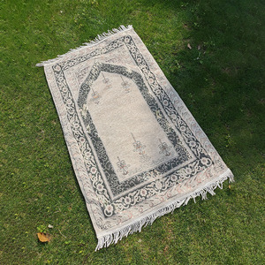 Bán Buôn Tùy Chỉnh Thờ Phượng Chăn Hồi Giáo Du Lịch Cầu Nguyện Mat Hành Hương Thảm Dệt Chăn Xách Tay Ném Cho Hồi Giáo - Product Image 3