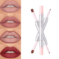 Crayon à lèvres double tête 2-en-1 O'CHEAL en gros – Rouge à lèvres mat et contour des lèvres soyeux non desséchant, rétractable et twistable