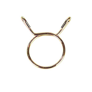 Colliers de serrage réglables en acier Mn65 à double fil, galvanisés, pour tuyaux et flexibles, pinces à ressort en fil métallique - Product Image 5