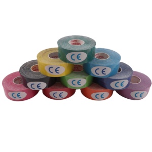 치과용 도매 방수 맞춤형 로고 인쇄 면 키네시올로지 테이프 전문 코헤시브 붕대 - Product Image 2