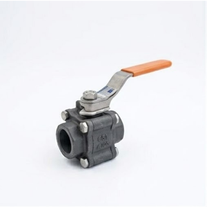 Vanne à boisseau sphérique forgée en trois parties F304 F316 800LB avec raccord à sertir fileté NPT API 608 pour le contrôle - Product Image 4