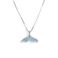 Collier ras du cou élégant en argent sterling S925 plaqué or avec pendentif queue de sirène en opale, bijoux fins minimalistes pour femme, vente en gros