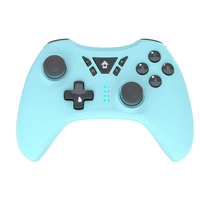 Control Inalámbrico Económico para Computadora, Joystick, Gamepad con Cable, Funda de Silicona, Control con Agarre para Switch Pro y PC