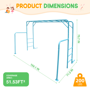 <span class=keywords><strong>Barras</strong></span> de Mono Horizontales Ecológicas para <span class=keywords><strong>Parque</strong></span> Infantil, <span class=keywords><strong>Barras</strong></span> de Ejercicio para Niños al Aire Libre - Product Image 2