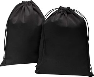 Tái chế Logo tùy chỉnh in túi dây rút thấp moq túi bông nhỏ cho giày và túi Tote bụi làm bằng vải dệt - Product Image 2