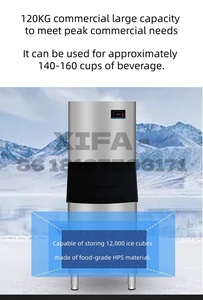 Machine à glaçons commerciale avec panneau solaire, refroidissement par air, 220V, écologique, économie d'énergie, 15kg, pour zones isolées - Product Image 3