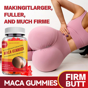 Fabrika OEM Büyük Popo Büyütme Jelibonları Kalça Geliştirme Jelibonları Popo ve Kalça Büyütme Sıkılaştırıcı <span class=keywords><strong>Maca</strong></span> Jelibonları - Product Image 2
