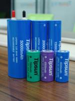 Baterai Ultra-Long Life 32700 Tipsun 3.2V 6.5Ah LiFePO4 Grade A Sel Silinder Isi Ulang