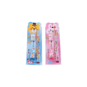 China school stationery items list with price picture cute cartoon kids stationery set back to school kawaii school supplies set