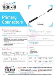 หัวต่อหลักสำหรับอุปกรณ์ AGL ทำจากสเตนเลสสตีลและกำลังไฟมาตรฐาน icao/faa/iec - Product Image 2