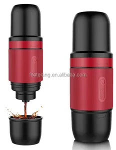 자동 전기 수동 에스프레소 12v 커피 메이커 기계 여행 자동차 미니 NP 휴대용 커피 메이커