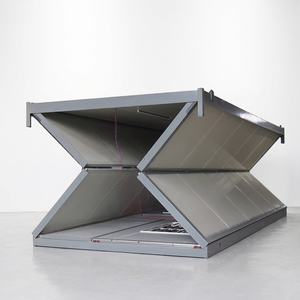 WELLCAMP Casa Container Pieghevole, Casa Prefabbricata Portatile, Mini Casa, Dormitorio, Ufficio per Cantieri, Alloggio Temporaneo - Product Image 1