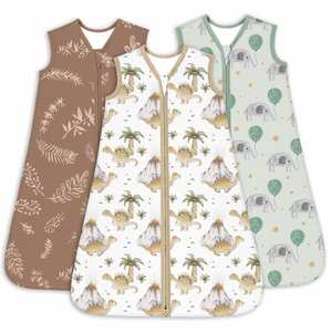 Gigoteuse portable pour bébé de 6 à 12 mois, 0,5 TOG, en coton, avec fermeture éclair bidirectionnelle - Product Image 3