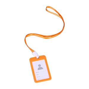 Водонепроницаемый ПВХ раздвижной держатель для удостоверения личности горизонтальный/вертикальный держатель значка для работы, мероприятия, студента - Product Image 4