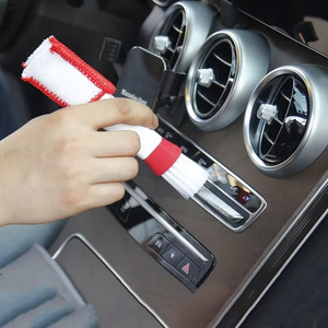 Venta caliente PP PVC Colector de persianas ciegas para lavado de autos Aire acondicionado Salida de ventilación Limpieza Detalle Cepillo - Product Image 6