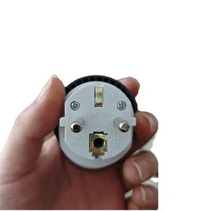 อะแดปเตอร์แปลงปลั๊กไฟฟ้าอเนกประสงค์ยุโรป KT-168 10/16A 250V AC ผลิตในจีน วัสดุ ABS - Product Image 1