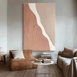 Vernice a mano personalizzata in pittura a olio astratta fatta a mano su tela per la casa soggiorno moderno altri dipinti
