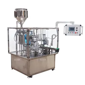 Küçük köpüklü Soda su üretim hattı meşrubat dolum makinesi şişe kola gazlı dolum makinesi