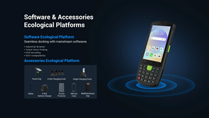 <span class=keywords><strong>PDA</strong></span> 8 Core 4,0 pulgadas Pantalla táctil Android 13 Terminal <span class=keywords><strong>Pda</strong></span> resistente de mano Dispositivo terminal 1d/2d 5200Ah con WIFI 4G - Product Image 6