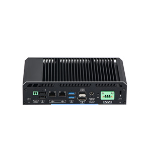 Mini PC Sin Ventilador, Intel Core I3 I5 I7 8130U, Doble Núcleo, 2*Ethernet, 2*RS232/485, Pantallas Duales, Win10/11, IoT, Linux, Computadora Integrada - Product Image 1