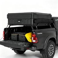 Tente de toit rigide quatre saisons Zentopia pour camionnette, en alliage d'aluminium, avec élévateur électrique, pour 2 personnes, 3000 mm, imperméable, pour pick-up 4x4