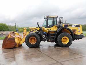 รถตักล้อยาง Komatsu Wa470-8แท้ใช้งานไม่ได้ - Product Image 6